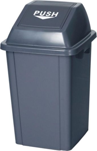 Επαγγελματικός Κάδος Απορριμμάτων Ram Πλαστικό 100lt Γκρι