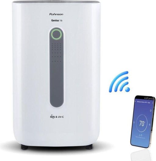 Αφυγραντήρας Rohnson Genius 16 R-9916W 16lt Λευκό