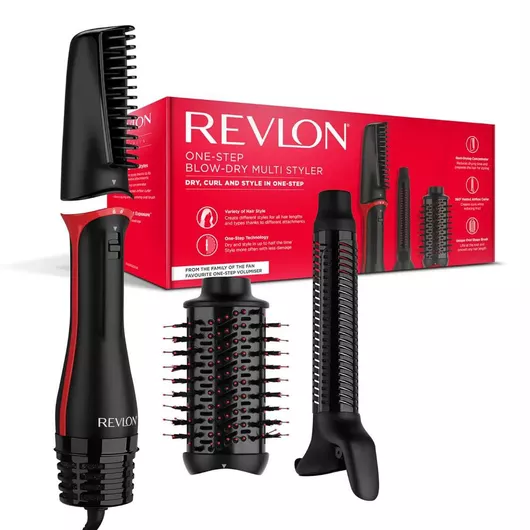 Ηλεκτρική Βούρτσα Μαλλιών Revlon One-Step Blow Dry Multi Styler με Αέρα για Ίσιωμα και Μπούκλες 1100W