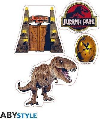 Αυτοκόλλητο Παιδικού Δωματίου Abysse Jurassic Park Dinosaurs Τοίχου