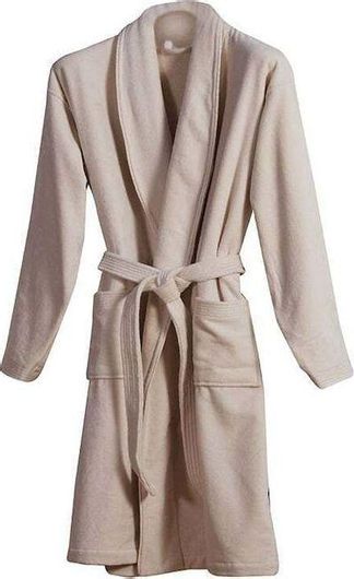 Μπουρνούζι Nef-Nef Elements με Γιακά Μπεζ 380gr / m² X-Large