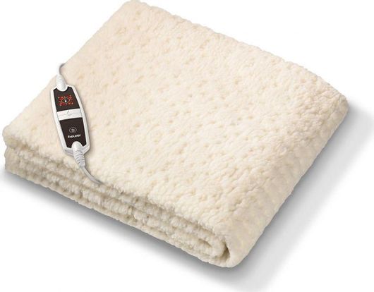 Beurer UB 53 Μονό Ηλεκτρικό Υπόστρωμα Πλενόμενο με Χρονοδιακόπτη Μπεζ 60W 80x150εκ.