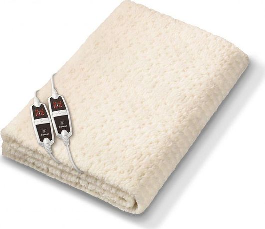 Ηλεκτρικό Υπόστρωμα Beurer UB 56 Διπλό Πλενόμενο 120W 150x160cm Μπεζ