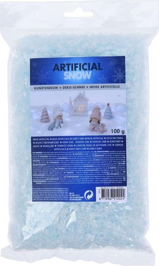 Χιόνι Μεταλιζέ 100gr Γαλάζιο