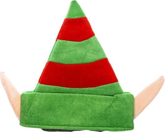 Χριστουγεννιάτικος Σκούφος Ξωτικού με Αυτιά 30x36cm