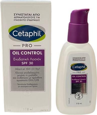 Lotion Προσώπου Cetaphil Pro Oil Control SPF30 Ενυδατική για Ακνεϊκές Επιδερμίδες 118ml
