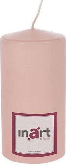 Κερί Inart 3-80-474-0080 Διακοσμητικό 7x14cm Σομόν
