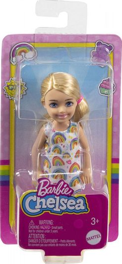 Barbie Τσέλσι Φόρεμα με Ουράνιο Τόξο για 3+ Ετών