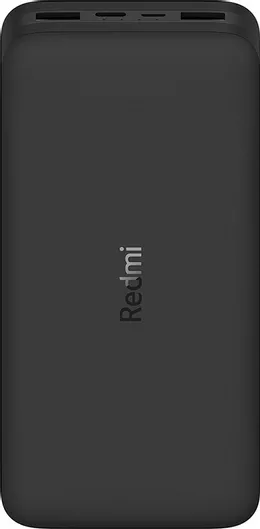 Xiaomi Redmi VXN4304GL Power Bank 20000mAh 18W με 2 Θύρες USB-A Μαύρο