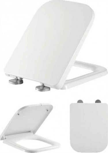 Καπάκι Λεκάνης Bormann BTW1000 Soft Close από Βακελίτη 45x35.5cm Λευκό