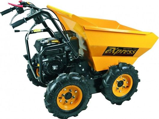 Οχήμα Μεταφοράς Express 63065 Μηχανοκίνητο Ανατρεπόμενο Καρότσι 196cc 6.5hp για Φορτίο Βάρους έως 300kg
