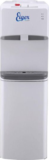 Ψύκτης Eiger EG102SW Δαπέδου Φιάλης με Παροχή Κρύου Νερού Λευκό