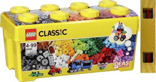 Παιχνιδολαμπάδα Lego 10696 Medium Creative Box για 4+ Ετών