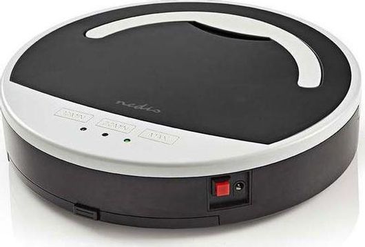 Σκούπα Ρομπότ Nedis Robot Sweeper για Σκούπισμα Μαύρο