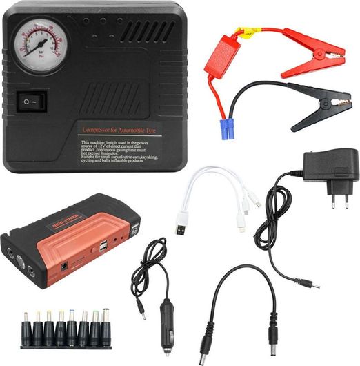 Φορητός Εκκινητής Μπαταρίας Αυτοκινήτου TM15 12V με Φακό