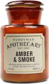 Κερί Paddywax Αρωματικό Σόγιας σε Βάζο 226gr Καφέ
