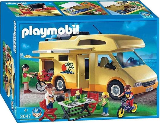 Playmobil Summer Fun Οικογενειακό Αυτοκινούμενο Τροχόσπιτο για 4+ Ετών