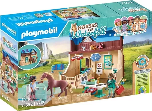 Playmobil Horses Of Waterfall Κτηνιατρική Κλινική Αλόγων για 5+ Ετών #71352