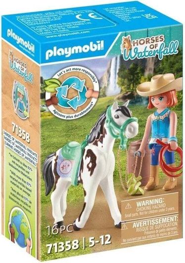 Playmobil Horses Of Waterfall Η Ellie Με Το Άλογo Sawdust για 5-12 ετών