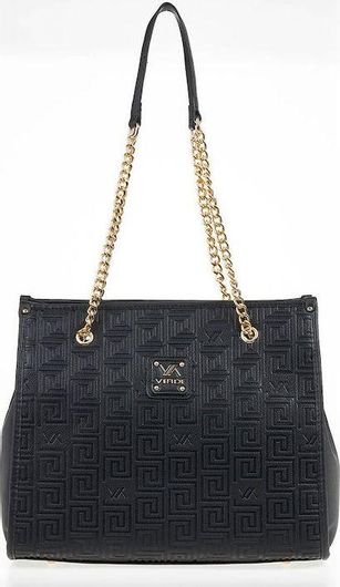 Γυναικεία Τσάντα Ώμου Verde 16-7088 Μαύρο