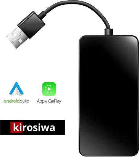 Αντάπτορας Αυτοκινήτου Kirosiwa CRF1241 USB Apple Carplay & Android Auto Ασύρματο