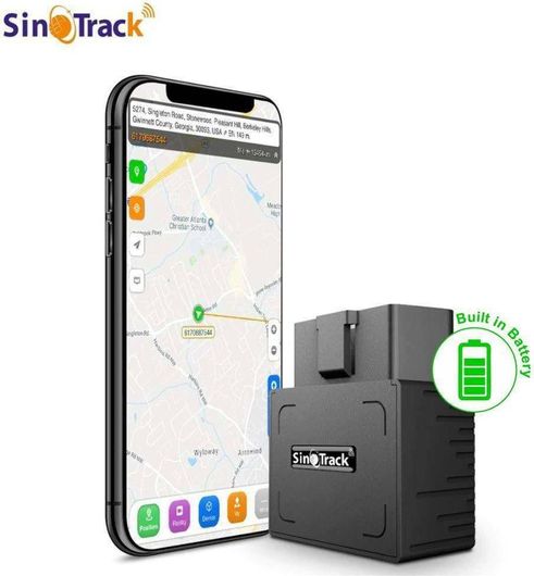GPS Tracker Sinotrack 150Mah / 3.7V Battery And Free Online Software Ios Android App