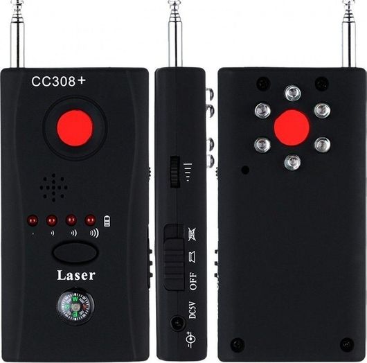 Ανιχνευτής Συσκευών Παρακολούθησης Media Wave Cc308+