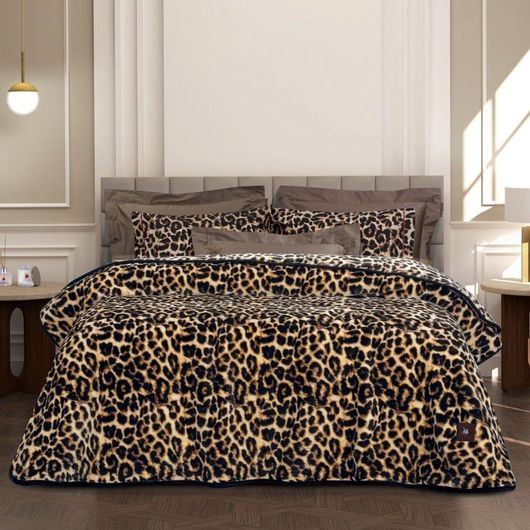 Κουβέρτα Greenwich Polo Club 3435 Velour Μονή 160x220cm Ώχρα Μαύρο