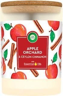 Κερί Airwick Αρωματικό σε Βάζο Μήλο & Κανέλα Κεϋλάνης 185gr