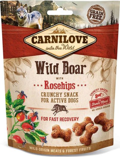 Λιχουδιές Σκύλου Carnilove Fresh & Crunchy με Αγριογούρουνο 200gr