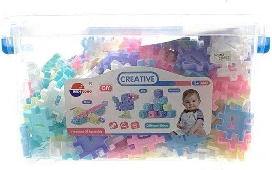 Τουβλάκια Σετ 320τμχ για 3+ Ετών