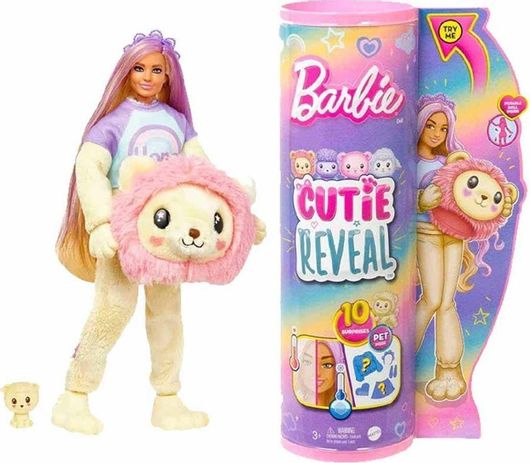 Barbie Cutie Reveal Λιονταράκι για 3+ Ετών