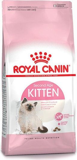 Ξηρά Τροφή Royal Canin Second Age Kitten 400gr για Ανήλικες Γάτες με Πουλερικά 