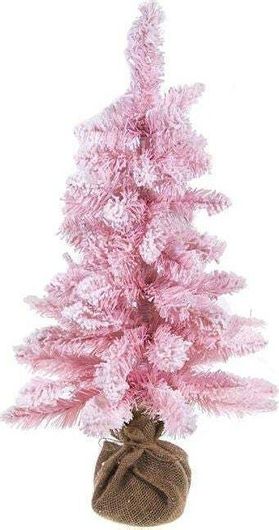 Χριστουγεννιάτικο Διακοσμητικό Δεντράκι Ροζ 