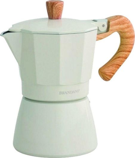 Μπρίκι Espresso Brandani Natural Express 3cups Πράσινο