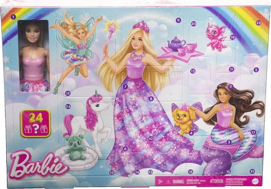 Barbie Mattel Παραμυθένιος Κόσμος Advent Calendar για 3+ Ετών