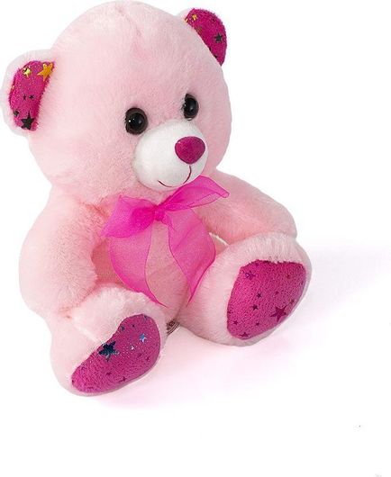 Λούτρινο Christakopoulos Αρκουδάκι με Αστεράκια στις Πατουσίτσες κι Αυτάκια 20cm για 3+ Ετών