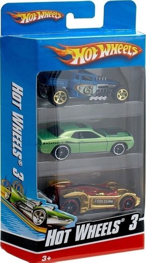 Αυτοκινητάκι Mattel Hot Wheels Σέτ των 3 για 3+ Ετών