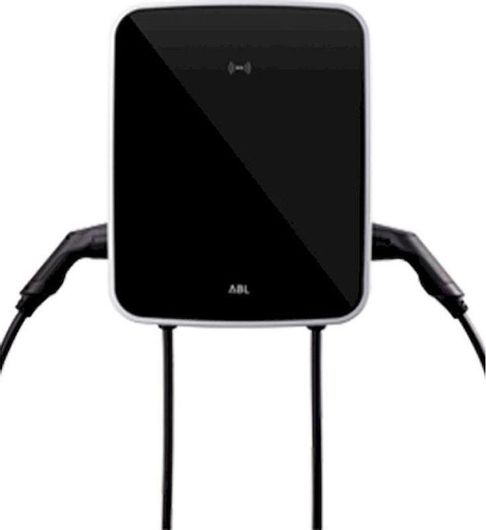 Σταθμός Φόρτισης Abl-Sursum 3W2284 eMH3 Επιτοίχιος Τριφασικός 2x11kW με Ενσωματωμένο Καλώδιο Type 2