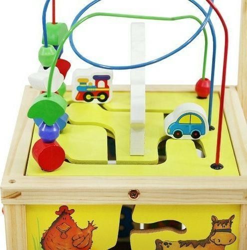 Περπατούρα Δραστηριοτήτων Small foot Ξύλο 37x36x41cm για 12+ Μηνών Μπλε