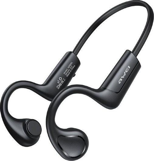 Awei A886BL Open Ear Bluetooth Handsfree Ακουστικά Μαύρο