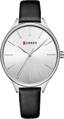 Γυναικείο Ρολόι Curren 9024 με Μεταλλικό Μπρασελέ Μαύρο