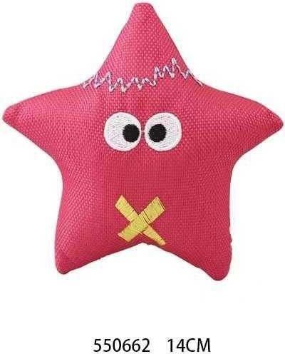 Παιχνίδι Σκύλου Αστεράκι Υφασμάτινο 14cm Ροζ
