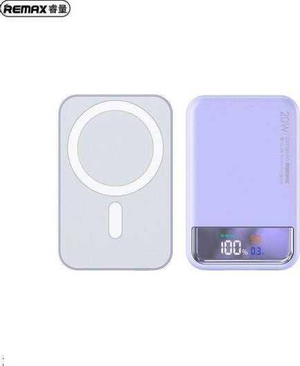 Power Bank Remax RPP-525 MagSafe 10000mAh 20W με Θύρα USB-A & Θύρα USB ...