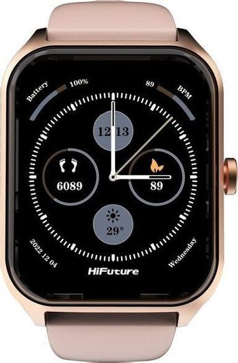 Smartwatch HiFuture Ultra2 Pro 45mm με Παλμογράφο Ροζ