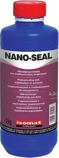 Αδιαβροχοποιητικό Isoomat Nano-Seal και Σταθεροποίηση Επιφανειών 1lt