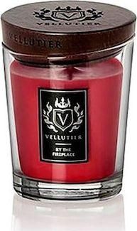 Κερί Atmosphera Αρωματικό σε Βάζο Fireplace 225gr Κόκκινο