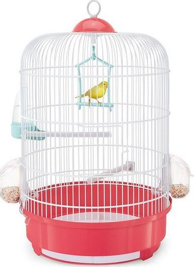 Κλουβί Πτηνών Imac Milly 33x48cm Κοραλλί