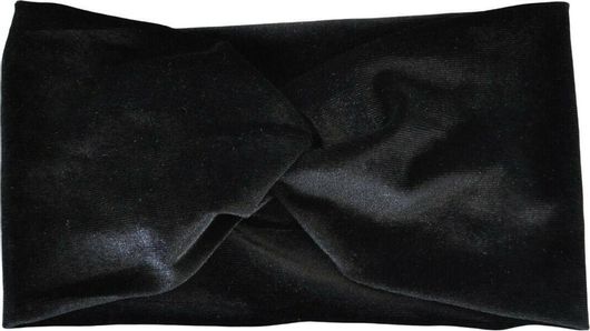 Κορδέλα Μαλλιών Σατέν Μαύρο