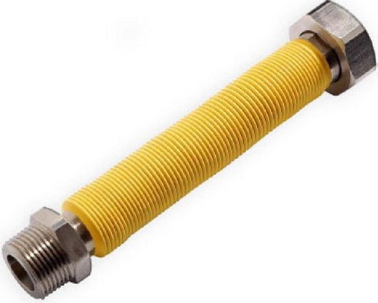 Λάστιχο Υγραερίου Εύκαμπτο σπιράλ σύνδεσης συσκευών αρσ.- θηλ.1 12-20cm